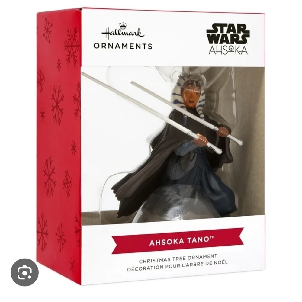 New Hallmark Star Wars: Ahsoka Ahsoka Tano Christmas Ornament
